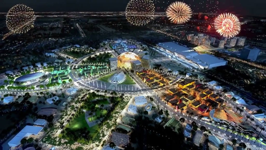 Expo 2020 карта